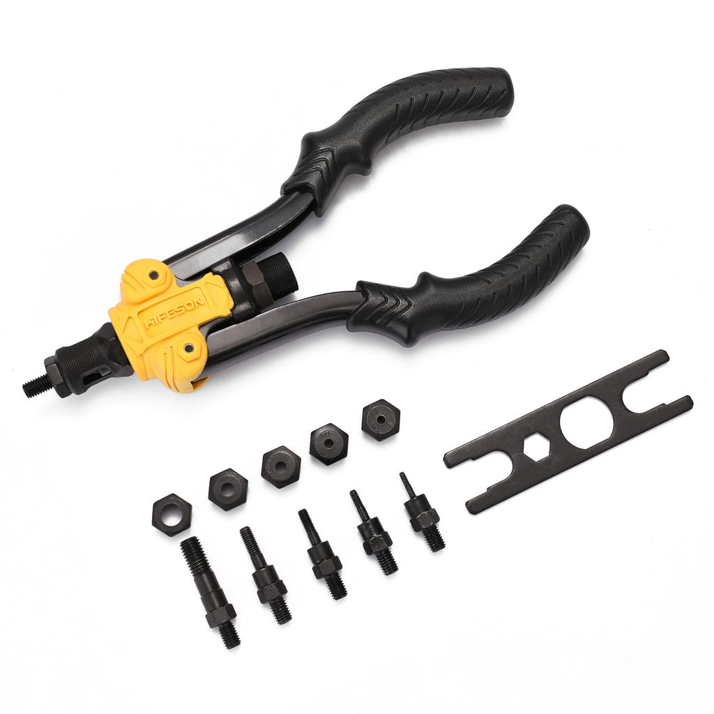 Labor Saving Hand Riveter BT 617 Manual Rivet Machine Riveting Tools with Nut Dies