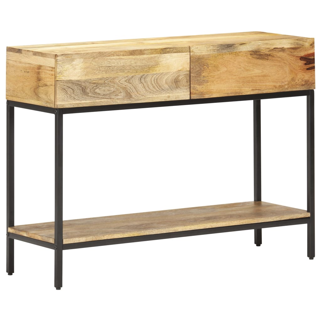 Console Table 100x35x76 Cm Solid Mango Wood