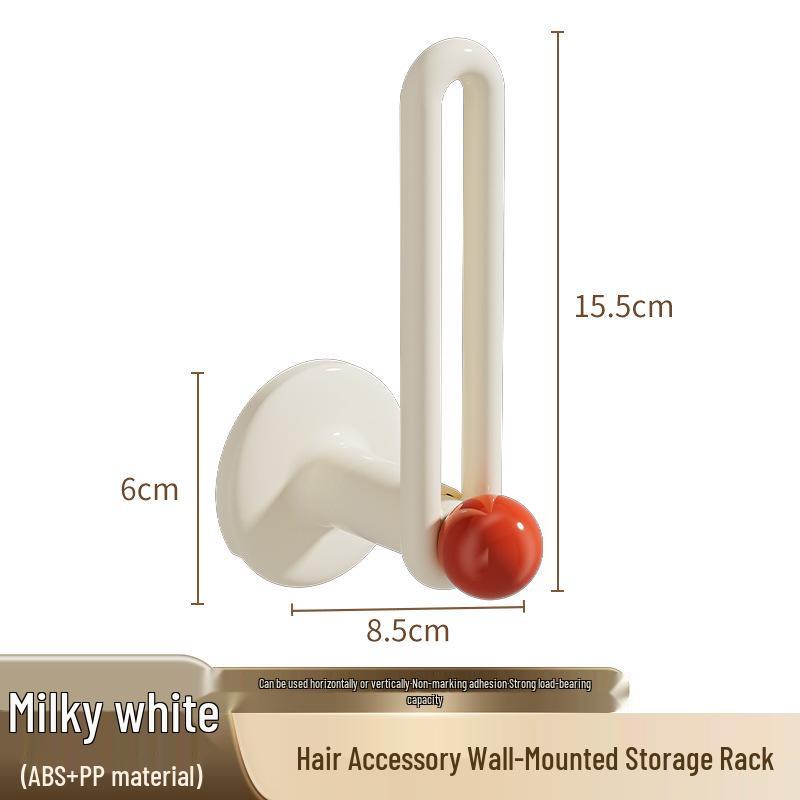 

Scrunchie & Hair Accessory Storage Rack: Space-Saving Organizer for Headbands, Clips, Bands, Ties, and Jewelry.