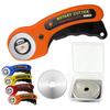Fabric Rotary Cutter 45mm Blade Card Paper Sewing Quilting Fabric Cutting Tailor Scissors Tool Dress Clothes Making DIY Tool