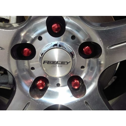 [ST S Michiko] External Heptagonal Lock Nut for Nissan Subaru Suzuki M12 Thread Pitch 1.25 Adapter Air Valve Cap Included 60° Tapered Seat Anti-Theft