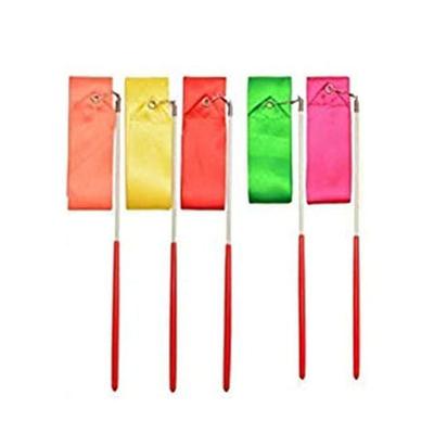 Dance Ribbon,Rhythmic Gymnastic Ribbon 5 Pcs 2 Meters Twirling Ribbon