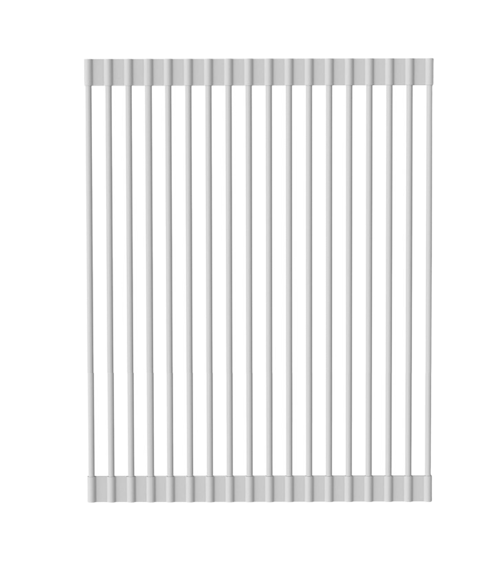 

AP LAB Сушилка для посуды для использования полезная для расширения вашей кухни сушилка для посуды 52 x 33 серая стойка, сворачиваемая, над раковиной [Также настольная], складная, серый