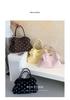 2026 Korean Fashion Polka Dot Large Capacity Ballet Style Tote & Shoulder Bag