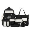 2023 New Schoolbag for Middle School Students Korean Edition Sen Series Backpack Versatile Trendy Cool Large Capacity Backpack