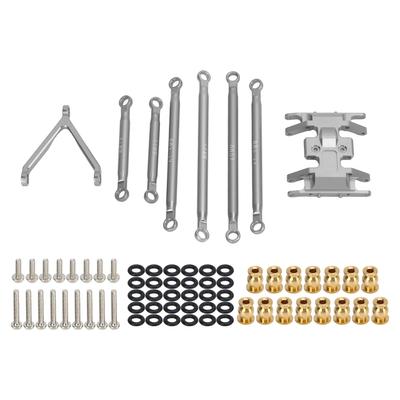 Upgrade Aluminum Link Set Anti Corrosion Rust Proof Suspension Links Set for Axial SCX24 1 24 Model RC Car