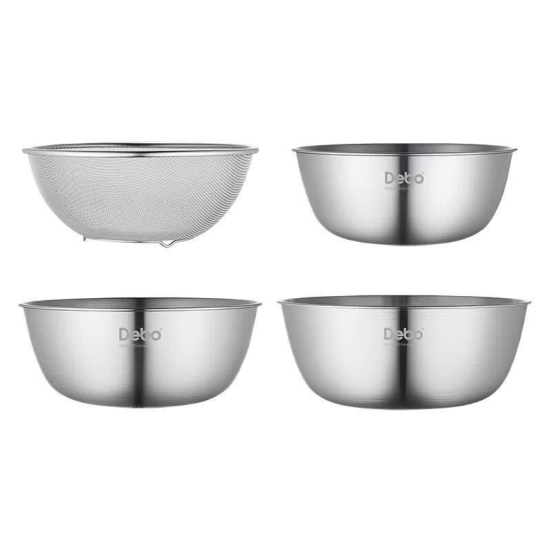 Debo Larry DEP-955 316SS Nesting Mixing Bowl Set