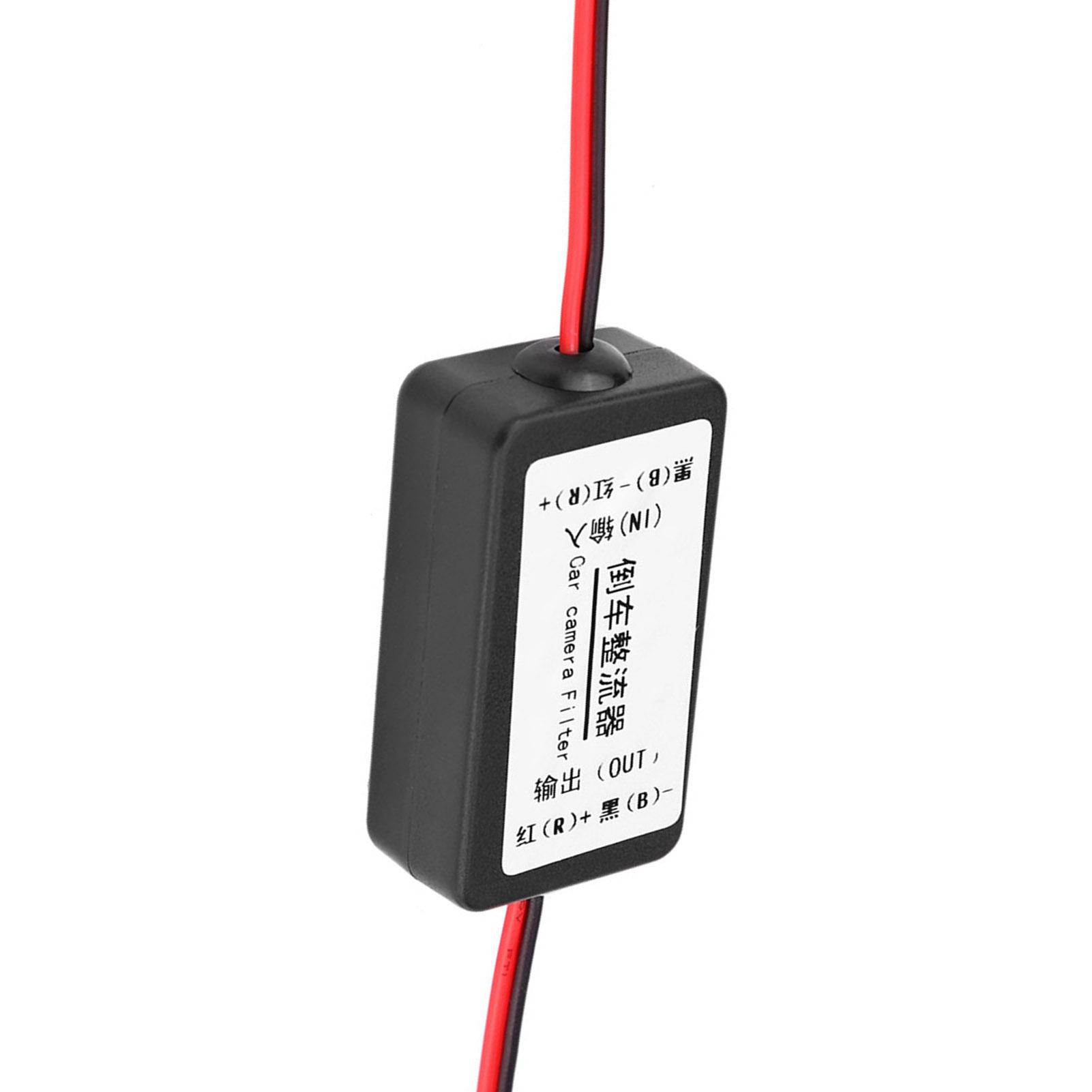 

12 V car reverse camera power filter rectifier, brand new stabilized 12 V power filter rectifier for German cars that are used to deliver data p
