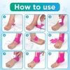 6PCS Cotton Kinesiology Tape for Ankle Athletic Tape for Ankle Support