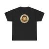 Leaves & Pinecone Badge T-Shirt | Autumn Nature Tee | Retro Fall Graphic Shirt | Nature Lover Gift