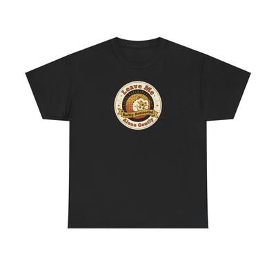 Leaves & Pinecone Badge T-Shirt | Autumn Nature Tee | Retro Fall Graphic Shirt | Nature Lover Gift