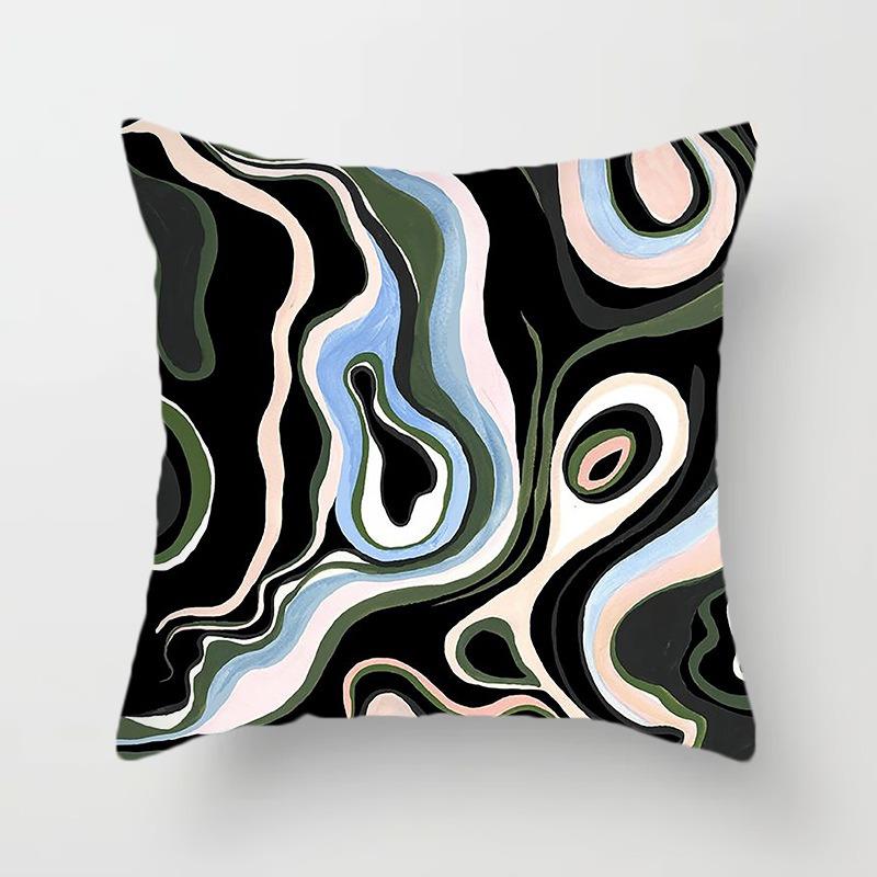 

Спинка дивана, прикроватная тумбочка для спальни, подушка для сна с принтом розы, подушка для автомобиля, поддержка талии 40x40cm