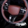 For Genesis GV80 2025 2026 Car Tuning Carbon Fiber Central Console Window Button Rear Air Vent Door Handle Cover Accessories LHD