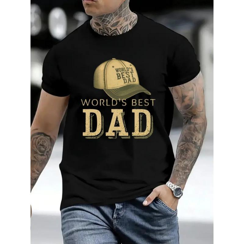 Men's T-shirt Comfortable Round Neck Casual Short Sleeve Soft Breathable Top