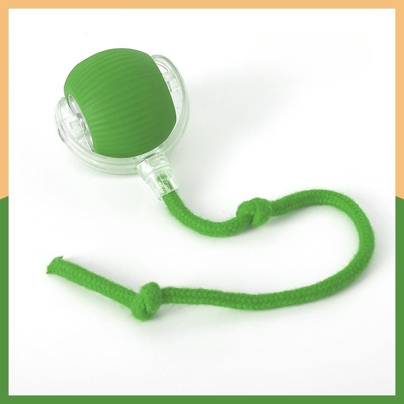 Dog Toys Intelligent Gravity Jump Ball Rechargeable Bite-Resistant Rolling Ball Cat and Dog Chase Interactive Pet Toys