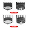 3 Sizes Professional Cutting Guide Comb Set Limit Comb Set Compatible with Wahl Electric Hair Trimmer Shaver Hairdressing Tool