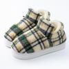 New elderly cotton shoes men's autumn and winter indoor home non-slip thick-soled velvet thermal bag and cotton slippers women