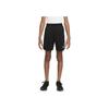 Nike Pure Color Brand Logo Print Elastic Waist Straight Leg Kids Shorts Kids Bottoms Black DM8537-010
