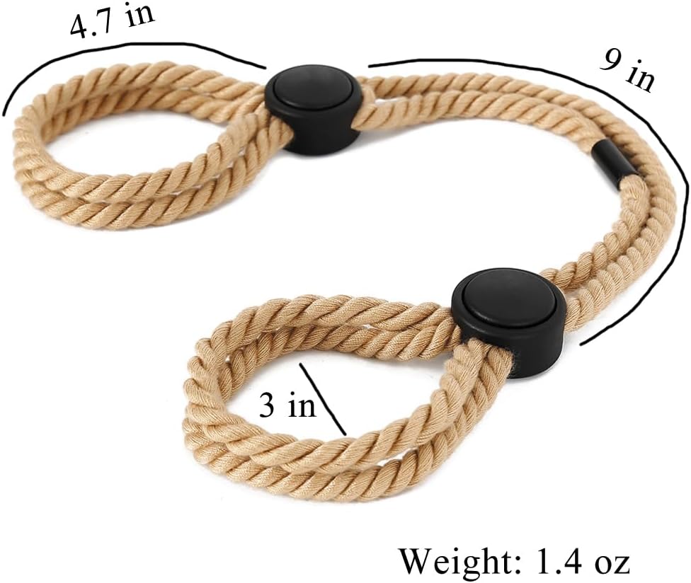 SM Couples Conditioning Cotton Rope Handcuffs Footcuffs Multifunctional Bondage Bondage Adult Toys Couples Conditioning Sex Toys