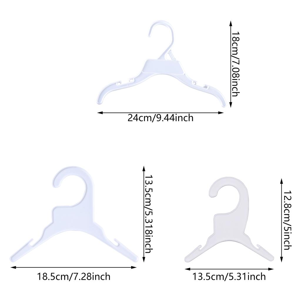 10 Stück Haustier Kleiderbügel Kunststoff Hund Katze Kleiderbügel Outfit Ständer Für Verschiedene Hunde Kleidung Organisieren Hängeständer
