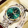 New Waterproof Business Style Men's Watch Luminous Calendar Men's Sports High-end Domineering Stainless Steel Watch