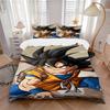 3pcs Saiyan, Warrior Bedding Set. Soft and Comfortable with No Core Included (1x Duvet Cover + 2x Pillow Covers) Yy251010117
