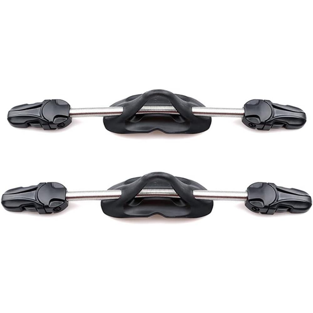 

Diving Fin Strap Set with Stainless Steel Spring Heel Strap, a Diving Equipment Accessory That Prevents Accidental Slipping and Is Easy to Carry чорний