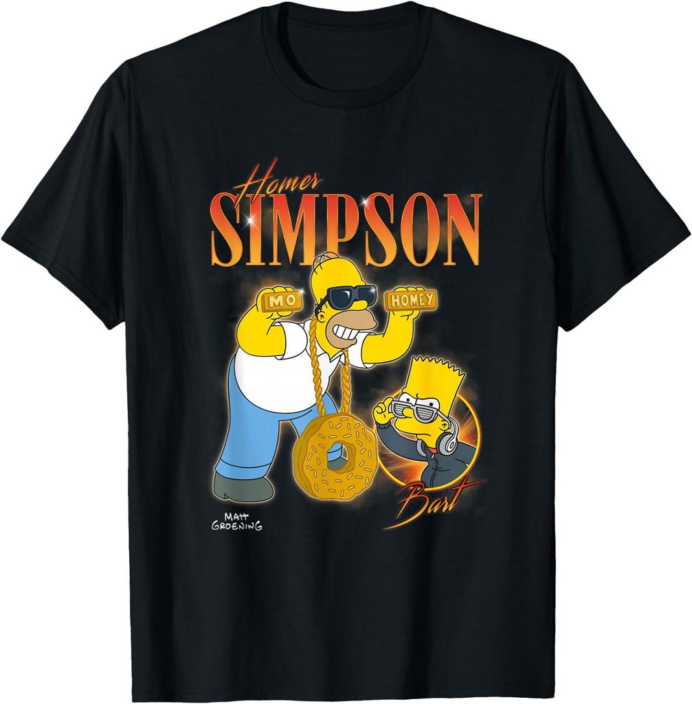 The Simpsons Homer Simpson Bart Mo Homey T-Shirt
