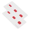 2pcs Strabismus Correction Cards Improve Visual Sense Waterproof Coated Paper Amblyopia Training Cards