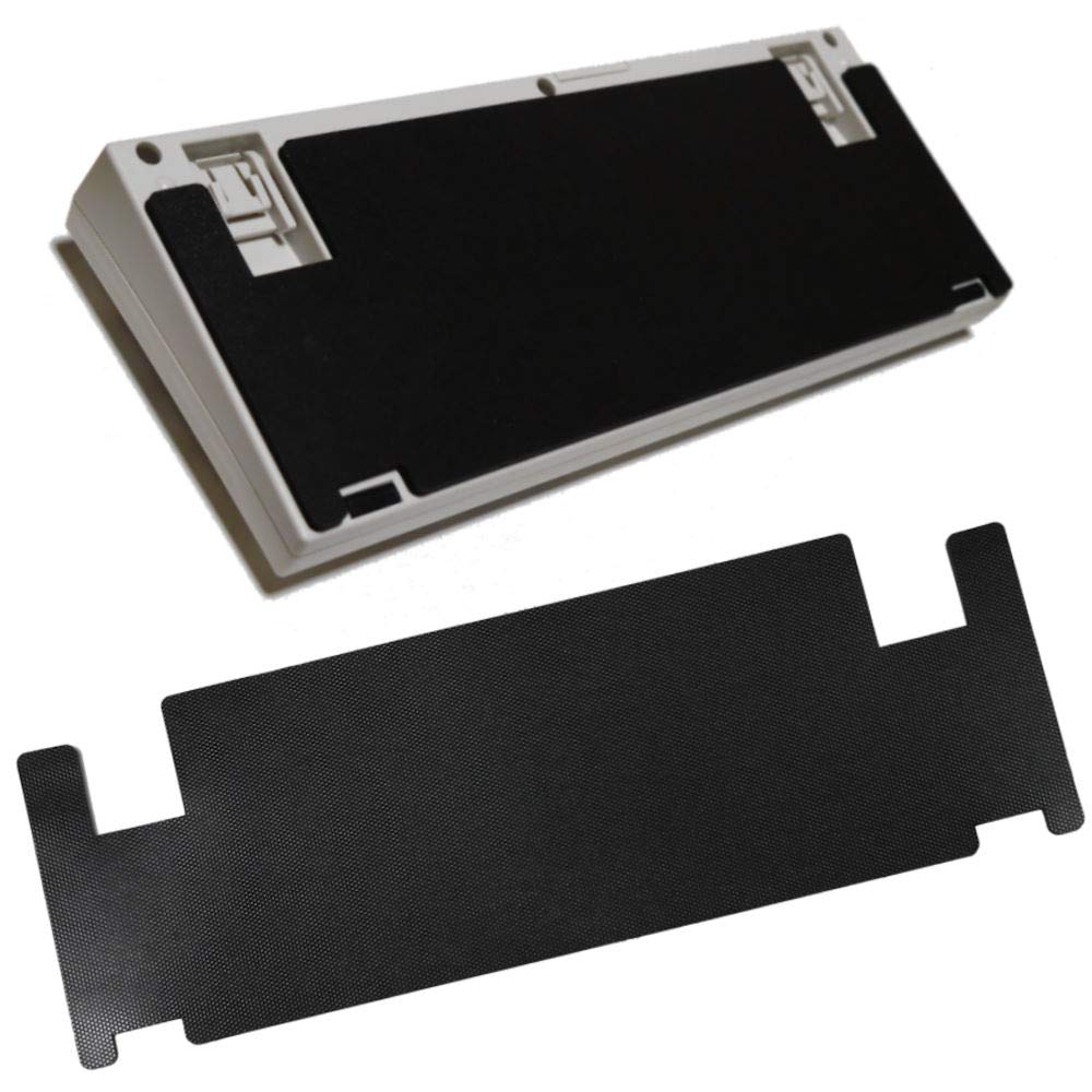 Covers Happy Hacking Keyboard Vibration Absorbing Mat for HHKB Professional Series (Includes Type-S) (Black)