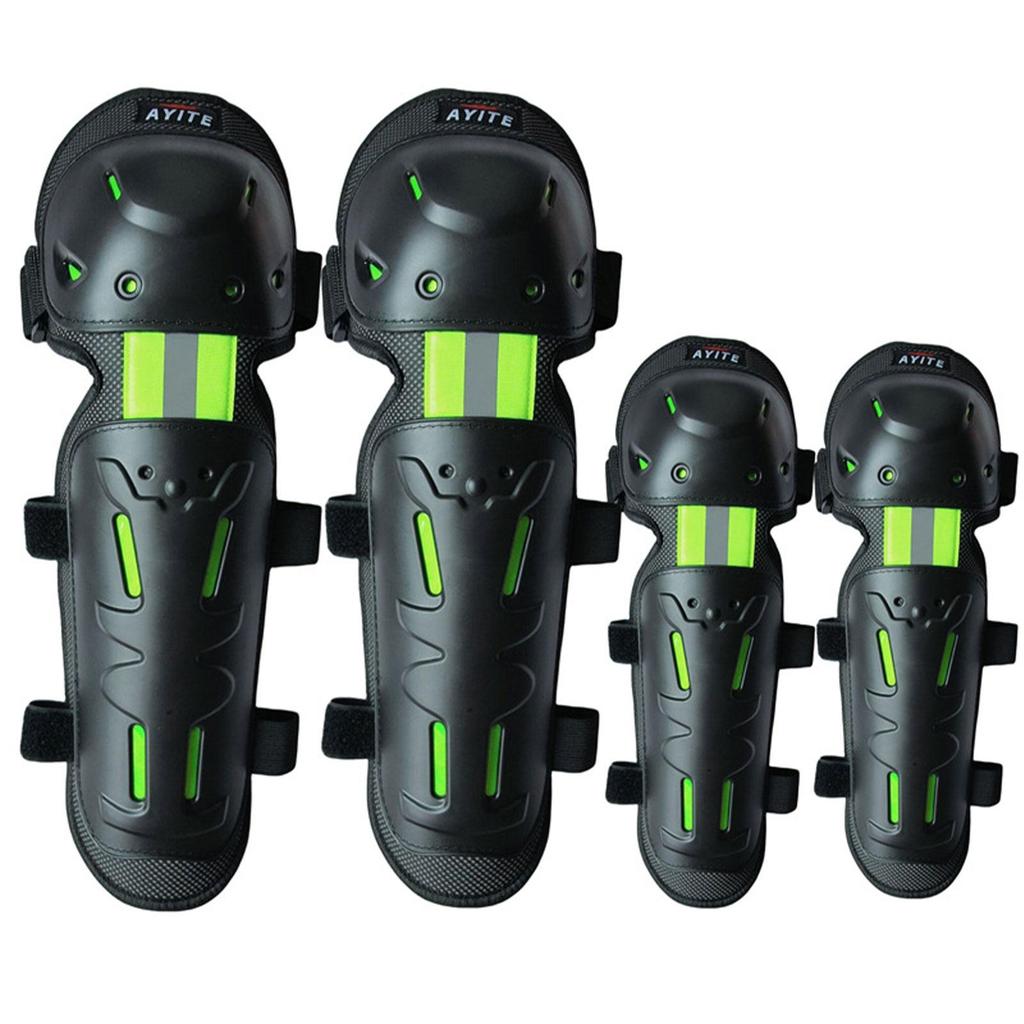 Motorcycle Knee Pads Easy to Wear Impact Resistant Guards for Men and Women Shin Protection