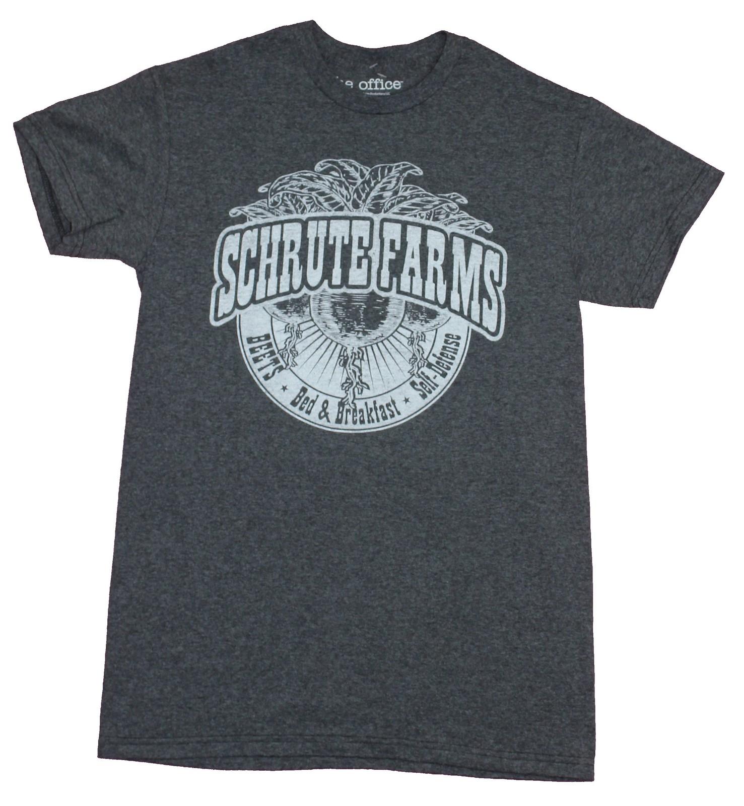 The Office Mens T-Shirt -Shrute Farms Logo Design XXL