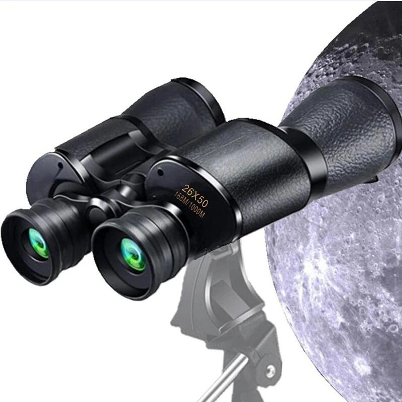 

26x50 Hd Binoculars – Bak4 Prism,full Multi-coated Optics, Night Vision For Bird Watching Stargazing чорний