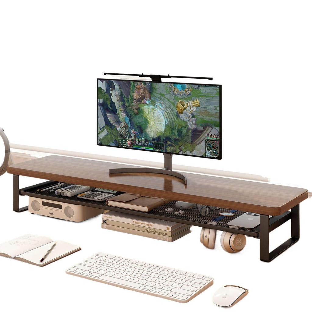 Monitor Stand Riser with Storage Shelf