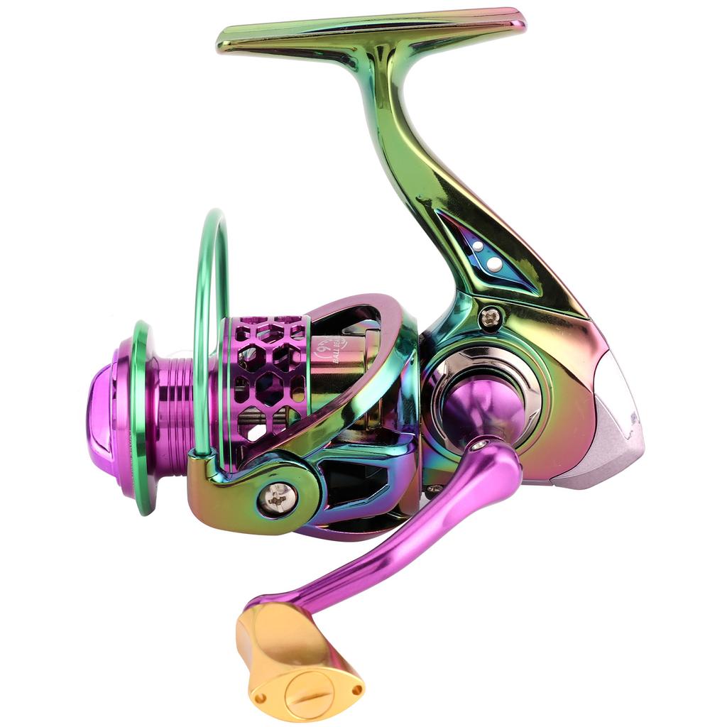 Wytrzymały metalowy kołowrotek spinningowy 9+1BB wymienny lewo/prawo szybki kołowrotek wędkarski(2000 )