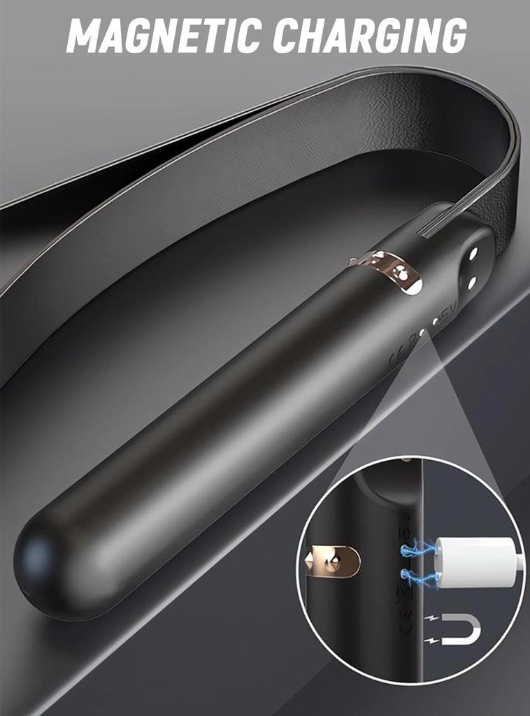 Multi-Frequency Leather Whip Vibrator for Master-Servant SM Roleplay and Foreplay