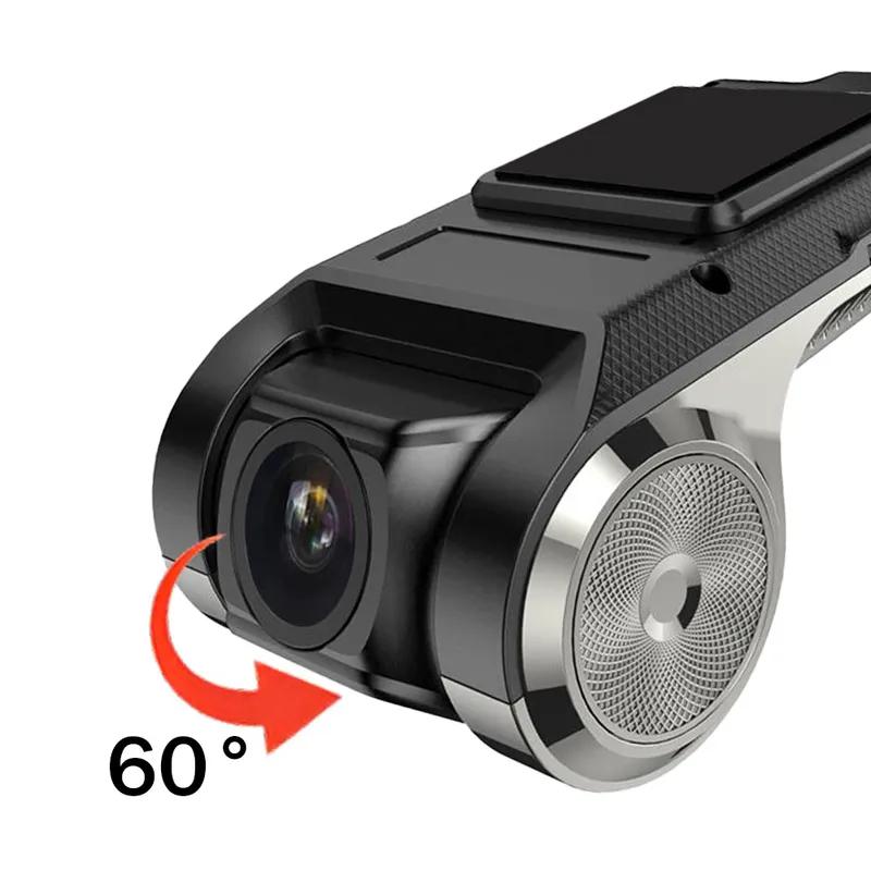 HD 1080P Car DVR Camera ADAS Car Dash Cam Android Player Navigation Dashcam Night Vision Driving Monitoring Recorde USB Dash Cam