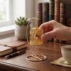   Bird Cage    Ature 1:12 Scale Decor Zinc Alloy Tiny Birdcage for Photography Props Scene Display