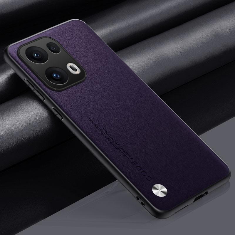 Luxury PU Leather Case For OPPO Reno 13 Pro 5G Back Cover Matte Silicone Full Protection Phone Case For OPPO Reno13 Pro 13Pro