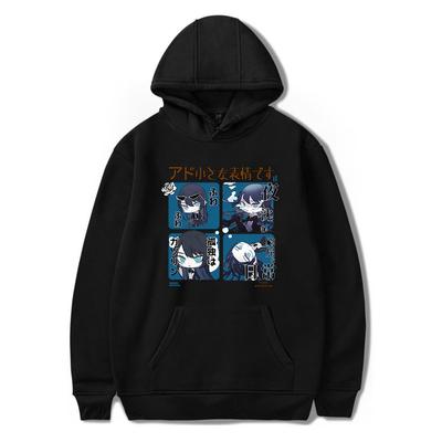 Ado Hoodies Women Men Fashion Streetwear Cartoon Printed Sweatshirts Unisex Pullover Autumn Sportswear Outfits