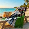 Messi Strandtuch Weich Langlebig Schnelltrocknend Bequem Leicht Ideal für Reisen, Outdoor, Schwimmen, Pool, Yoga, Surfen, Camping, Wandern, Fitnessstudio, Geschenk, Urlaub