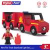 Sound & Light Track Car Police Station Fire Rescue Role-Play Toy for Kids
