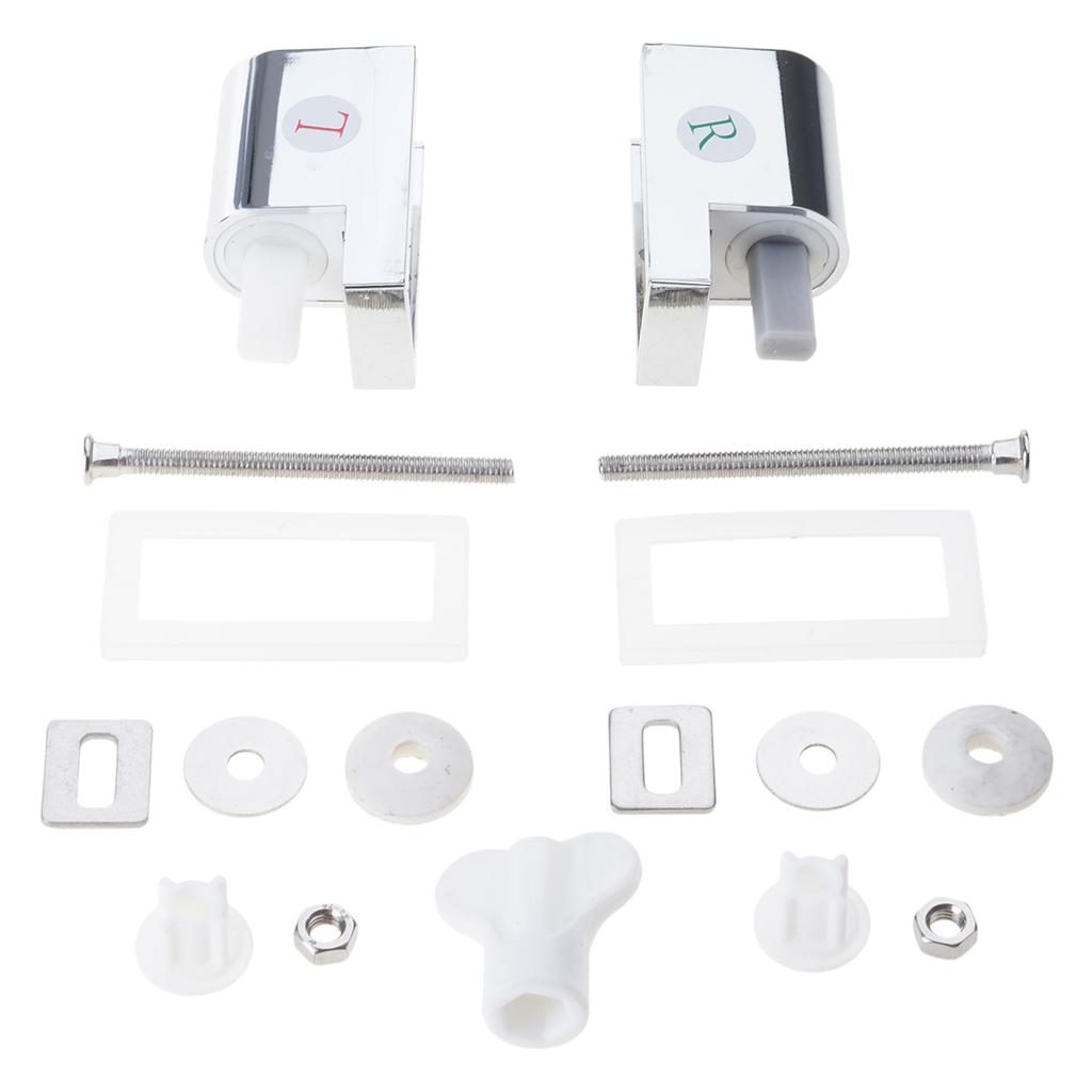 Mechanismus pomalého zavírání Závěsy WC sedátka Kovové náhradní závěsy pro pevné WC sedátko Díly k instalaci WC sedátka Díl