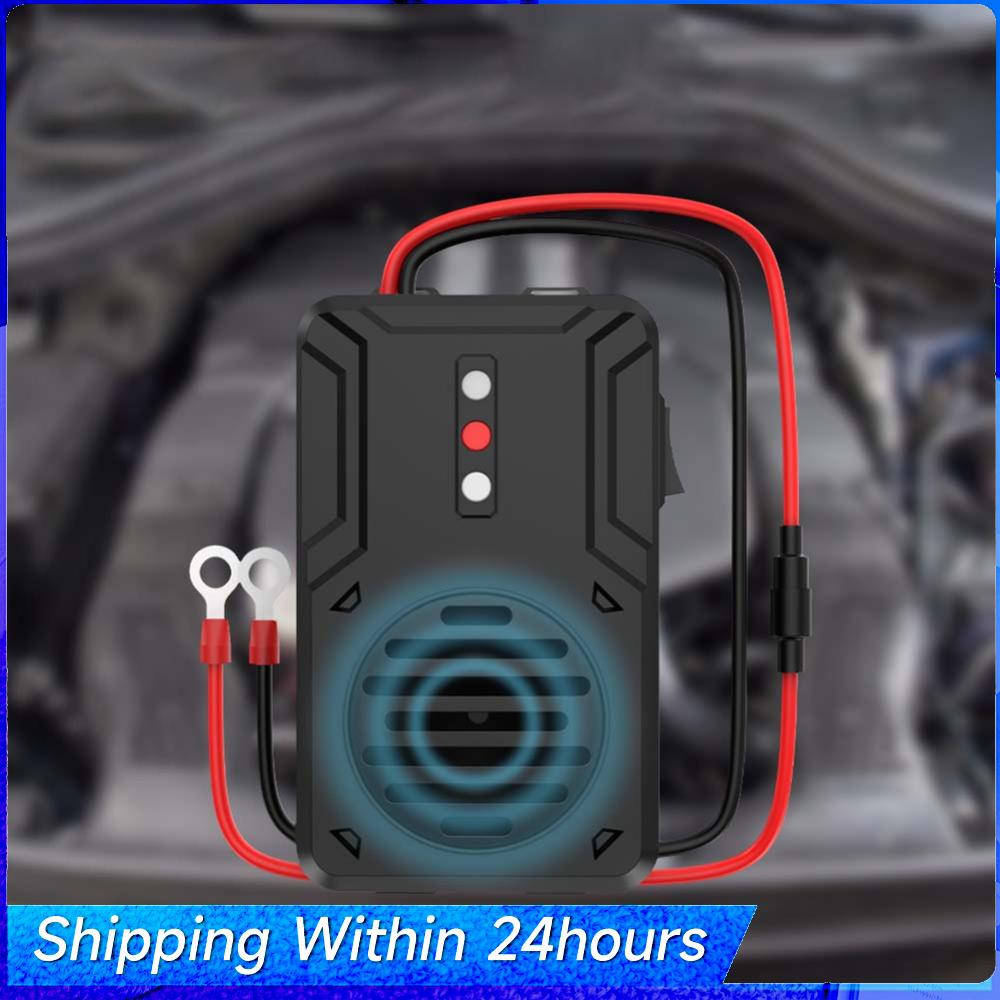 12V Under Hood Rodent Repeller Car Ultrasonic Mouse Repeller Mouse Squirrel Rat Deterrent for Cars Trucks RV China Mainland