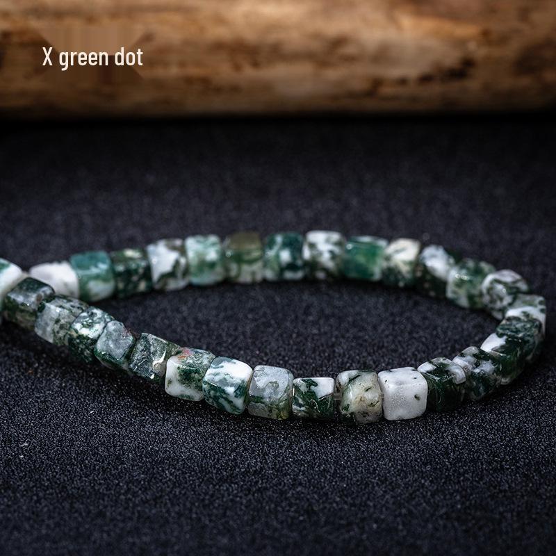 Cuentas de Cubo de Piedra Natural de 4 mm de Lapislázuli y Turquesa – Estilo Creativo