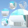 Standard Window Unit Air Guide Plastic Wind Redirector Tool Free Mounting Safe Vent Cover Upgrades For Home Office Use