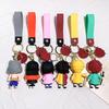 Kimetsu No Yaiba Keychain Anime Keychain Cute Bag Pendant Car Keychain Ghost Blade Keychain Fans Gift Jewelry