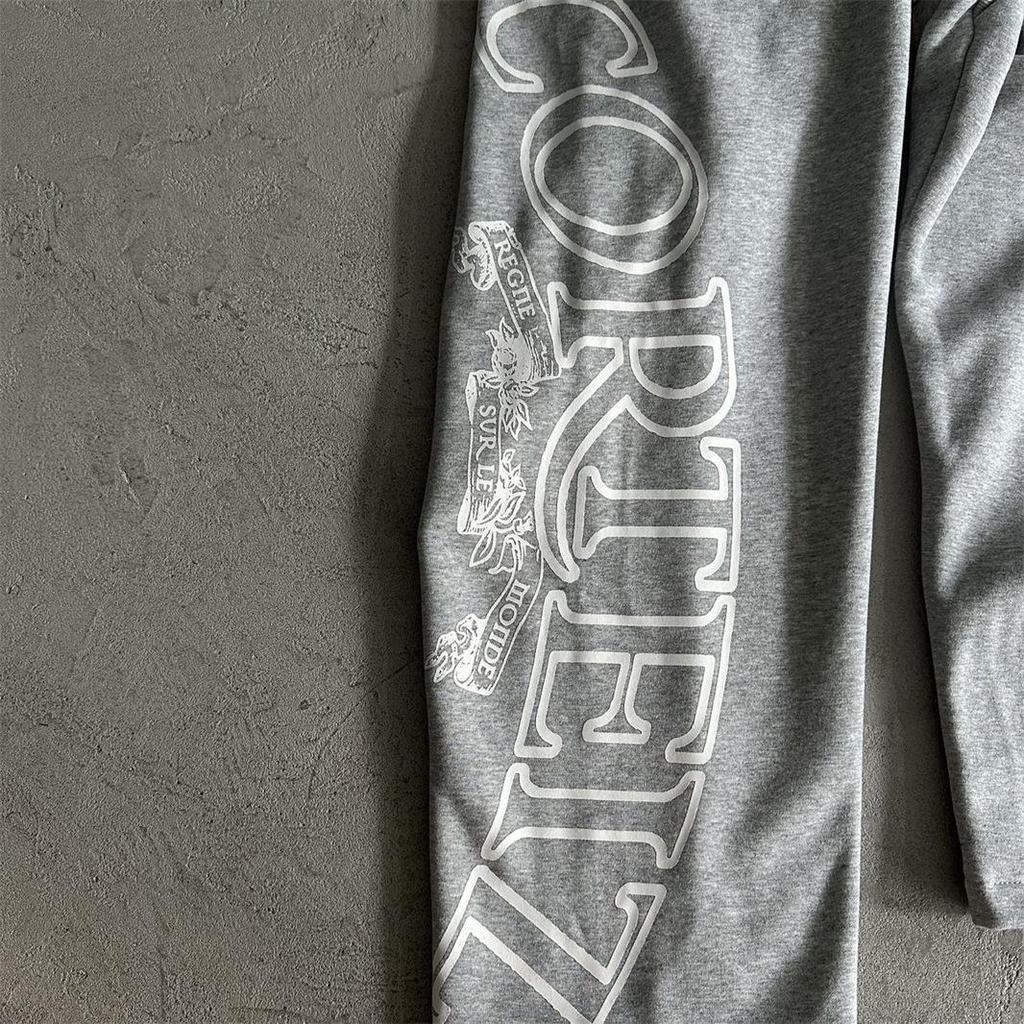 Trendy American Street Style Hoodie Jacket & Loose Sweatpants Set