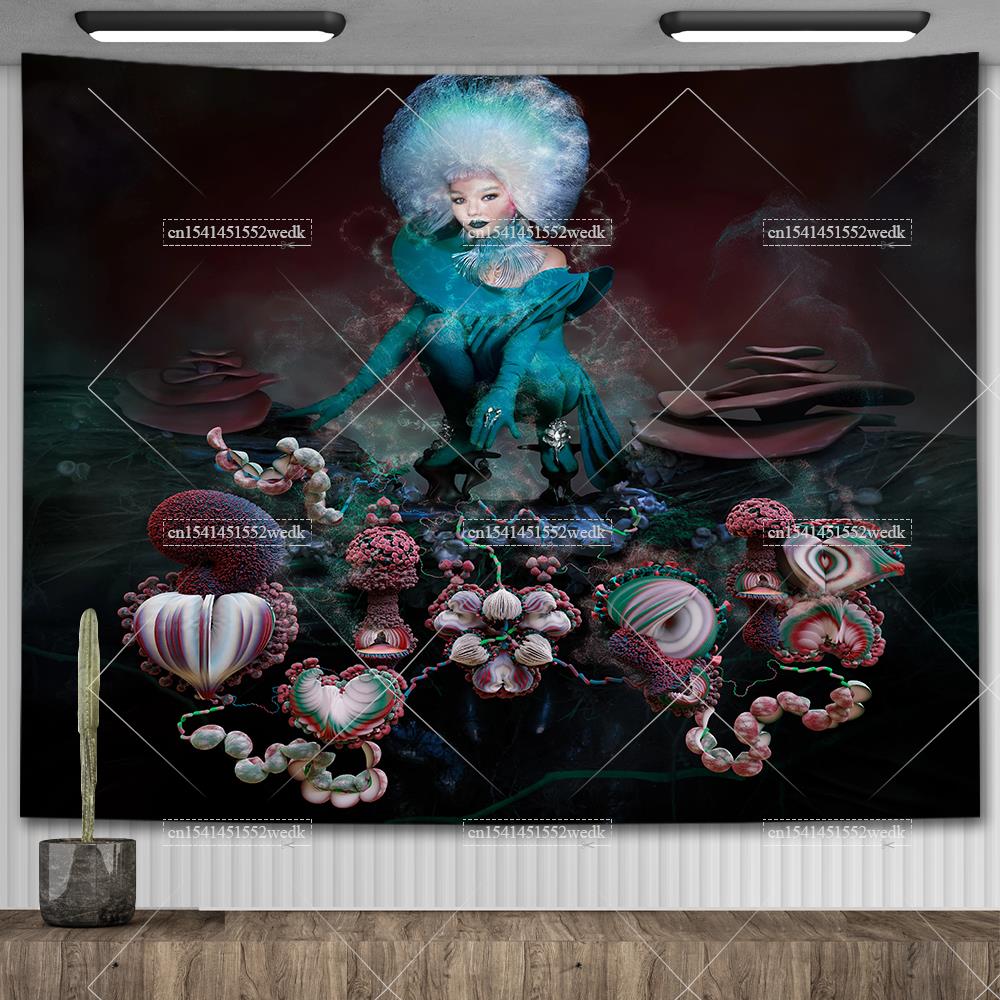 Melanie Martinez New Portals Music Album Cover Wall Flag Tapestry Meme Tapestry Aesthetic Room Decoration Party Backdrops