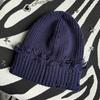Unisex Streetwear Hats Knit Winter Beanie Hats Hip Hop Street Style Checked Beanie Hats